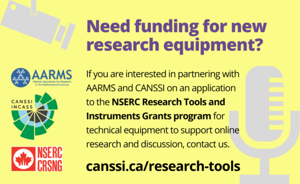 Partner with CANSSI and AARMS to Apply for an NSERC Research Tools and Instruments Grant post thumbnail